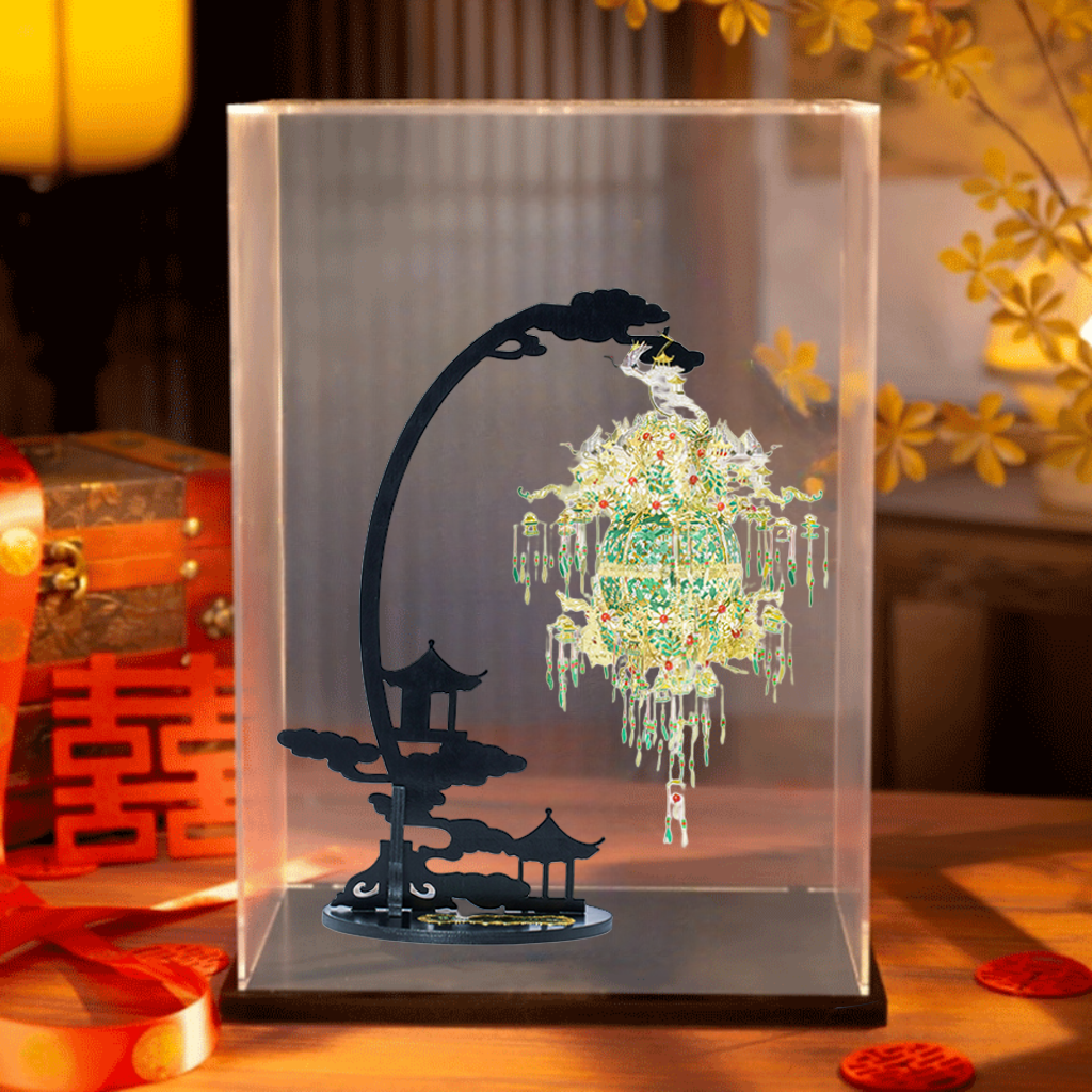 Chinese style, collectible grade, 3D handmade metal assembly model