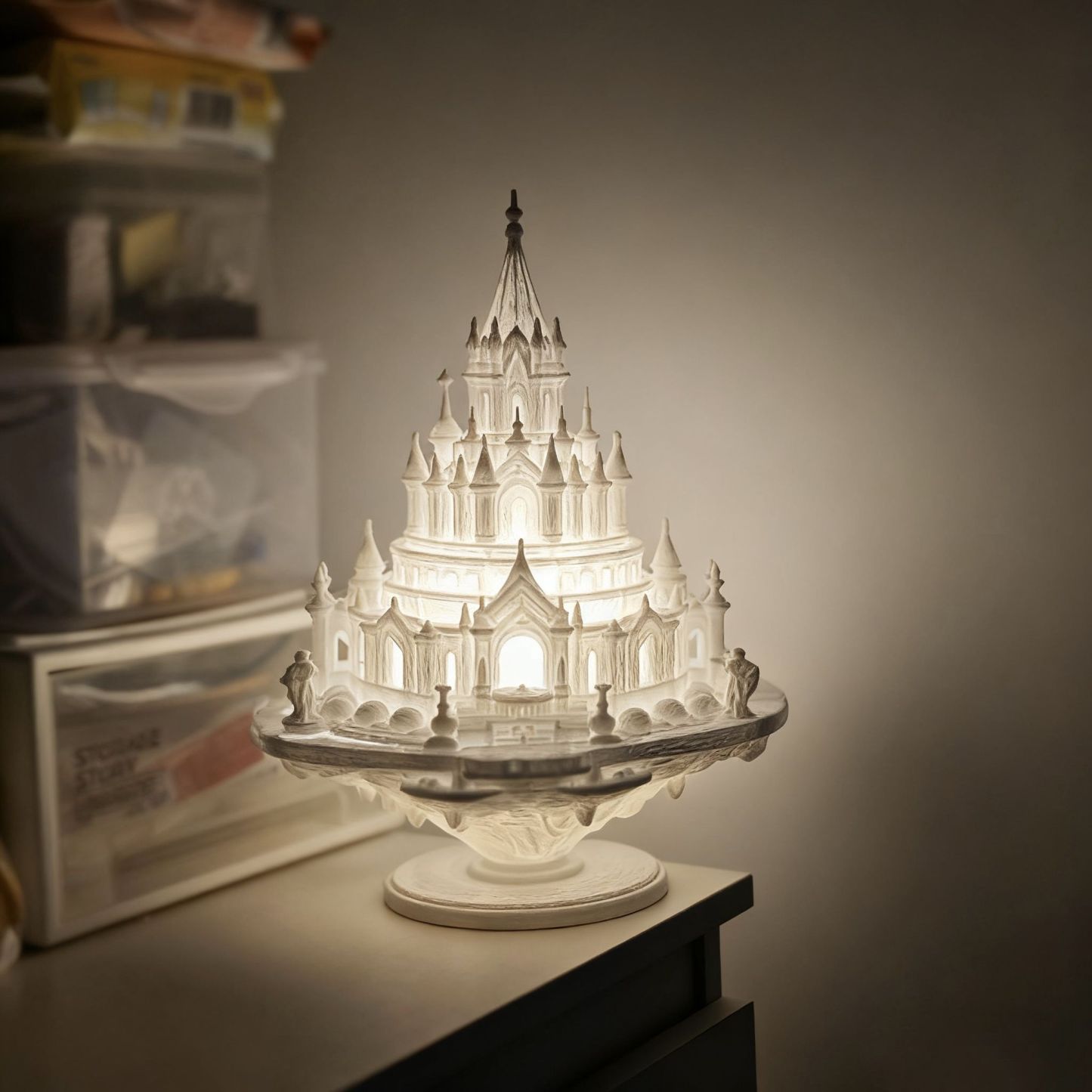 2025 New Castle Night Light, Desk Lamp