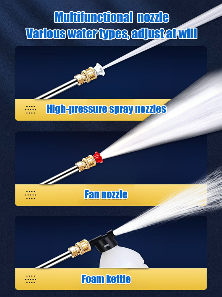【Car Washer Artifact】Household electric high-pressure car wash water gun