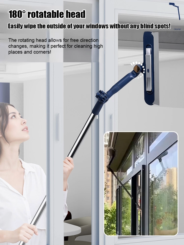 Universal extended window cleaner