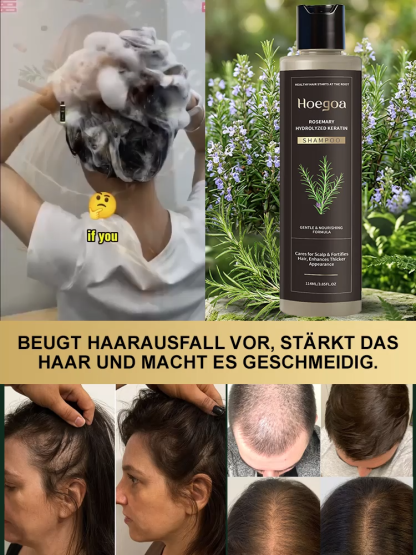 ✨💁‍♀️Kaufen Sie eins, erhalten Sie eins gratis! Doppelpackung pflegendes Kräutershampoo