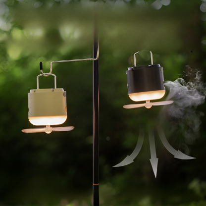 Multifunktions-Fan-Camping-Leuchte