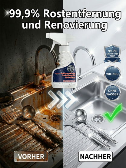 Stahlrostentferner Schrauben und Bolzen Metallrostreiniger Haushaltsrostentferner Reiniger