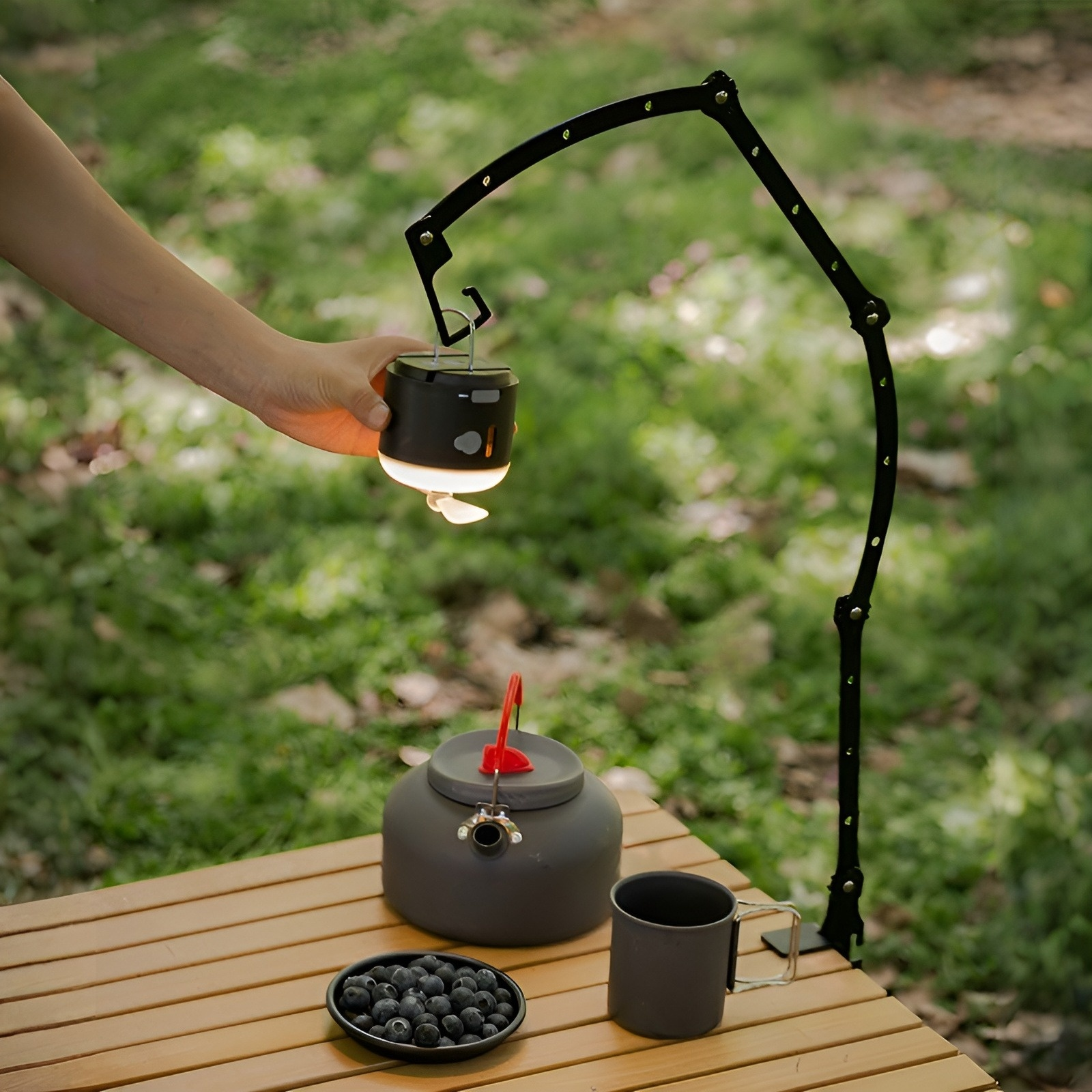 Multifunktions-Fan-Camping-Leuchte