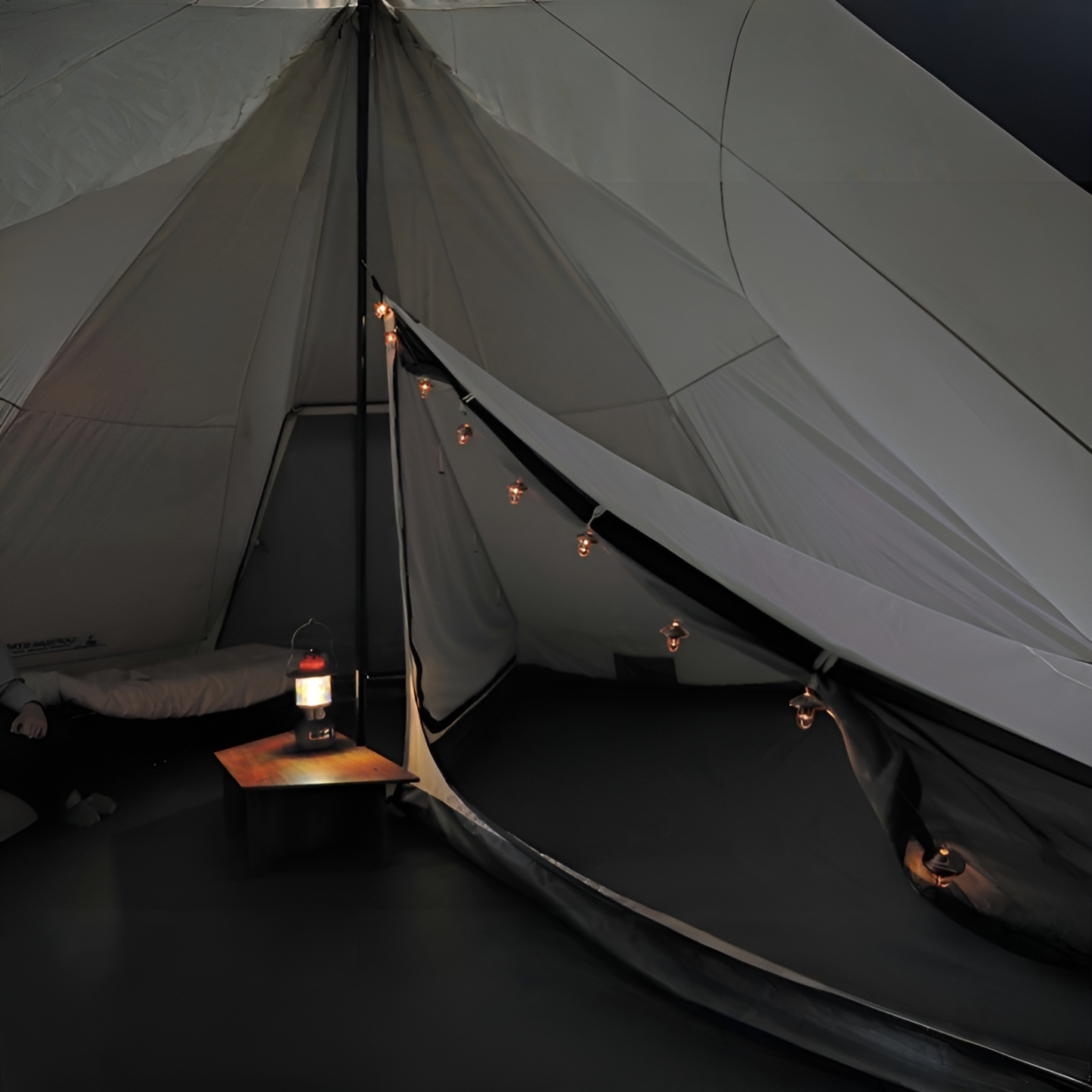 Outdoor Camping Atmosphäre Licht