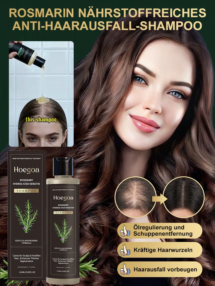 ✨💁‍♀️Kaufen Sie eins, erhalten Sie eins gratis! Doppelpackung pflegendes Kräutershampoo