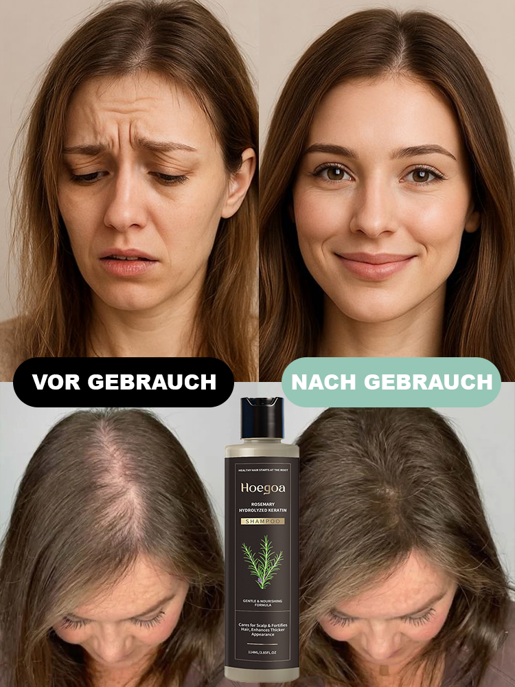 ✨💁‍♀️Kaufen Sie eins, erhalten Sie eins gratis! Doppelpackung pflegendes Kräutershampoo