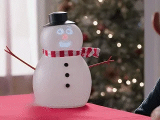 🎅Christmas Sale 49% Off ⛄️Talking Animated Blink Snowman with Built in Projector & Speaker Plug'n Play🎄