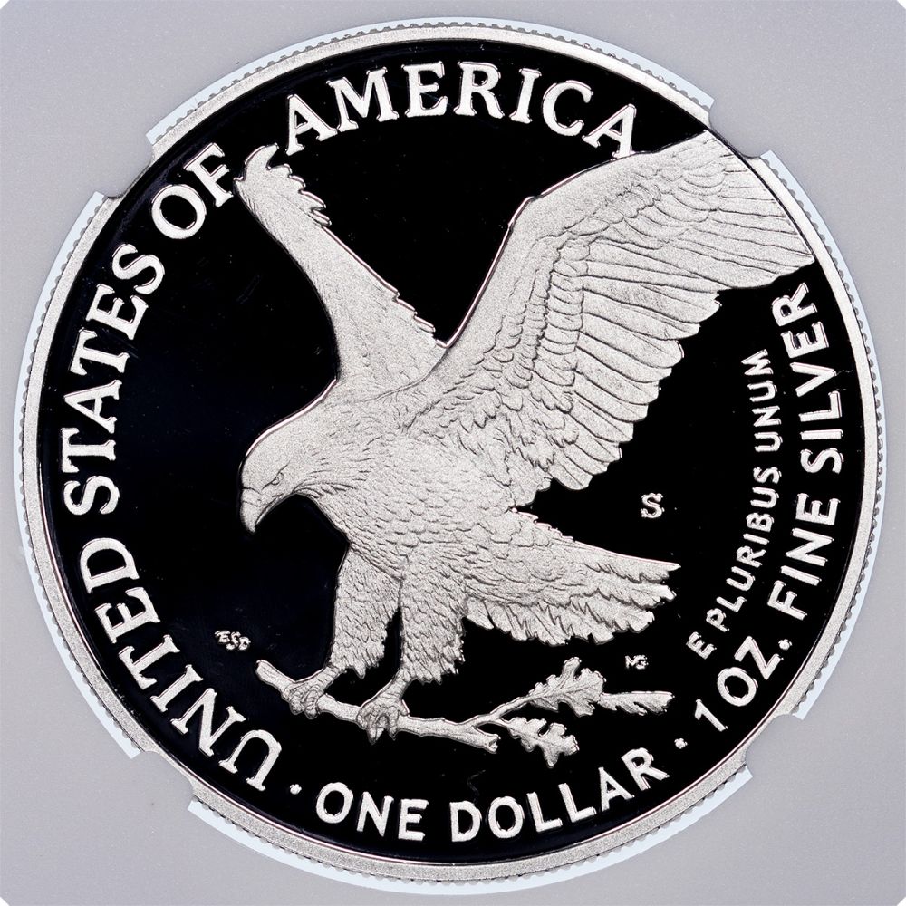 2025-S Proof $1 American Silver Eagle NGC PF70UCAM FDI San Francisco