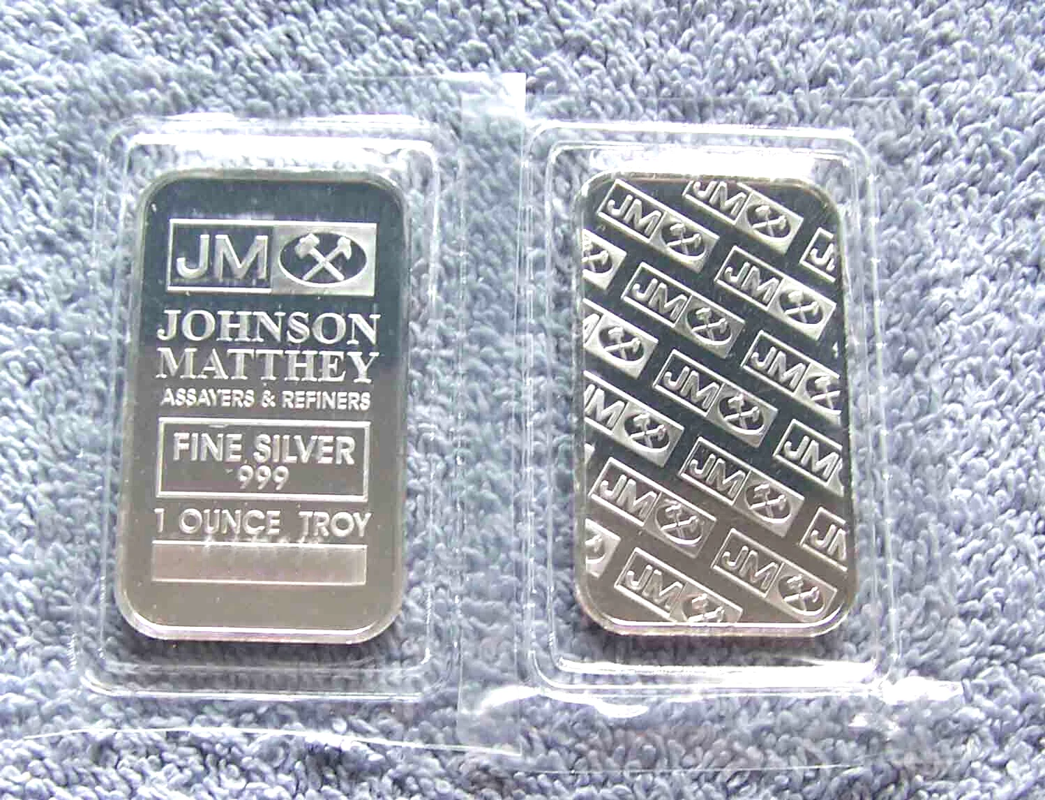1 oz Johnson Matthey Silver Bar