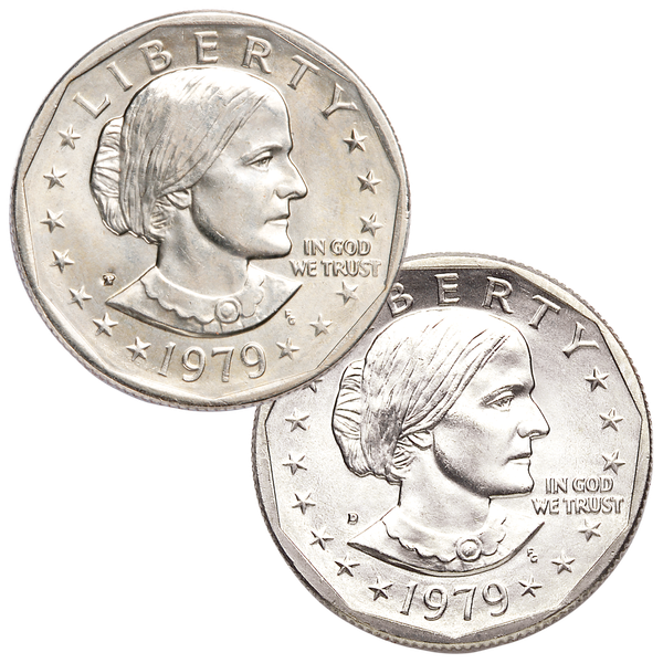 1979-1999 Susan B. Anthony Dollar Set (15PCS) UNC PR
