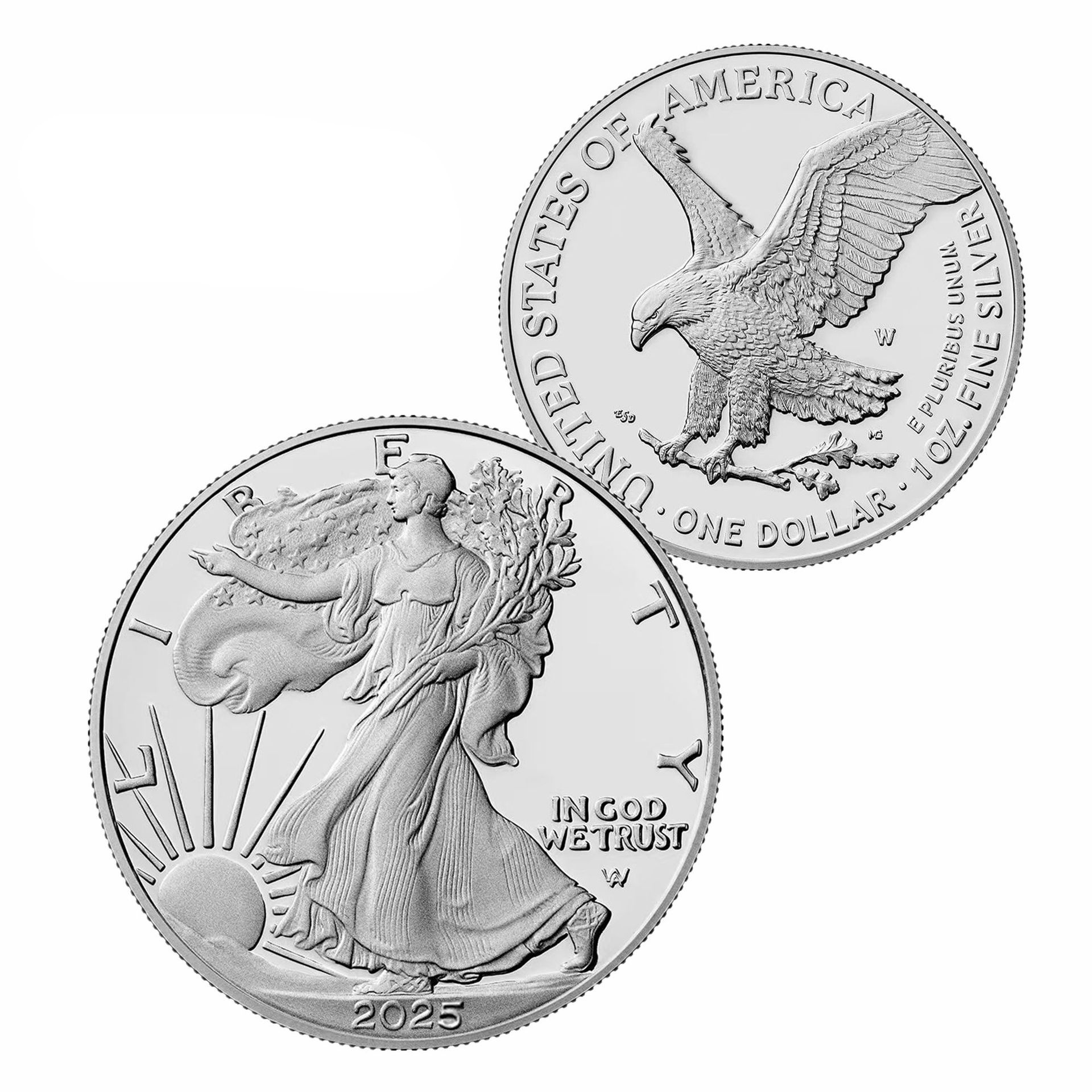 Just $5.99 Today American Eagle 2025 One Ounce Silver Proof Coin