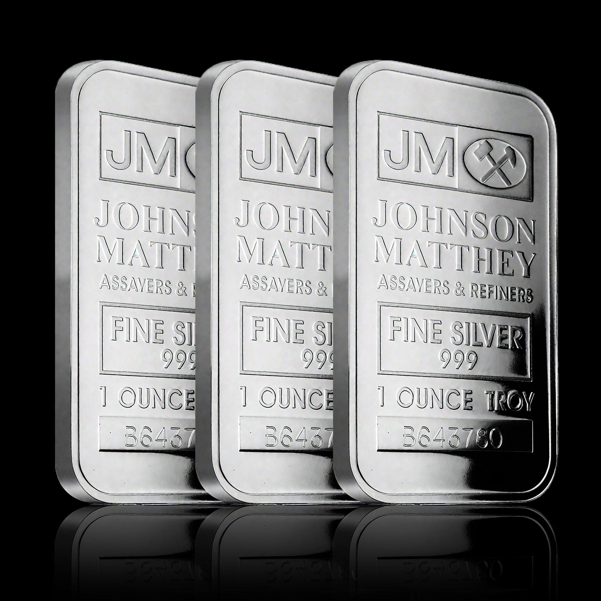 1 oz Johnson Matthey 1 oz Silver Bars