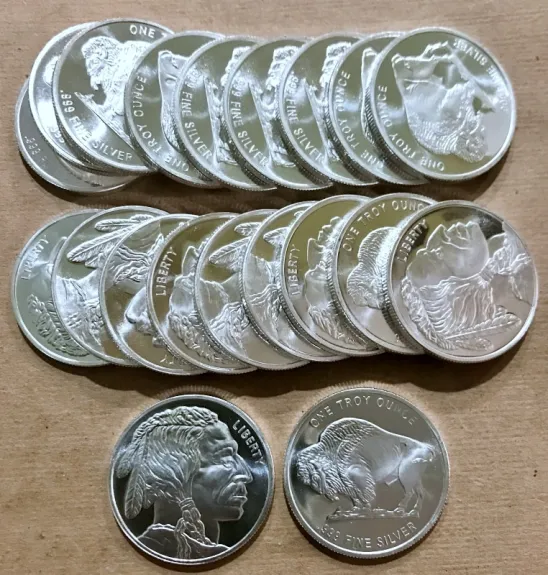 2025 American Buffalo Silver Round BU Coin