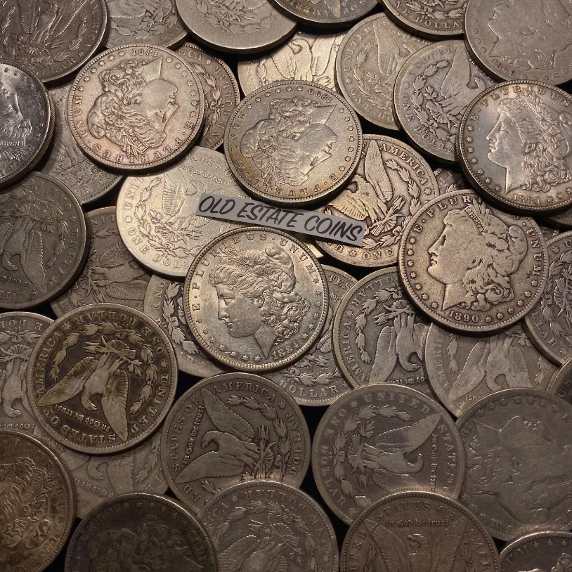 【Complete Set】1878–1893 Complete CC Morgan Dollar Set-13PC💰Free Shipping