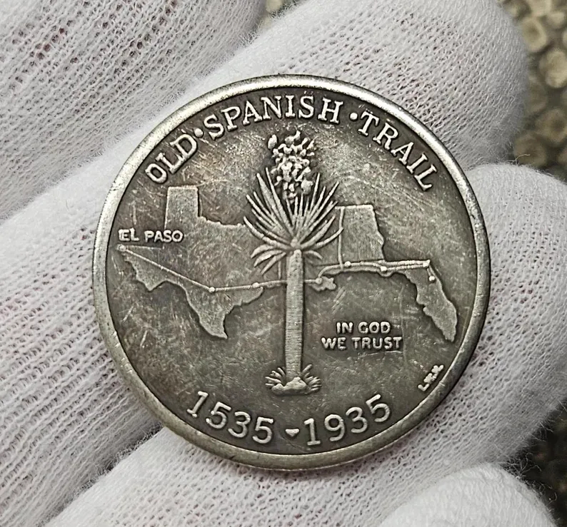1935 Spanish Trail Commemortive Half Dollar