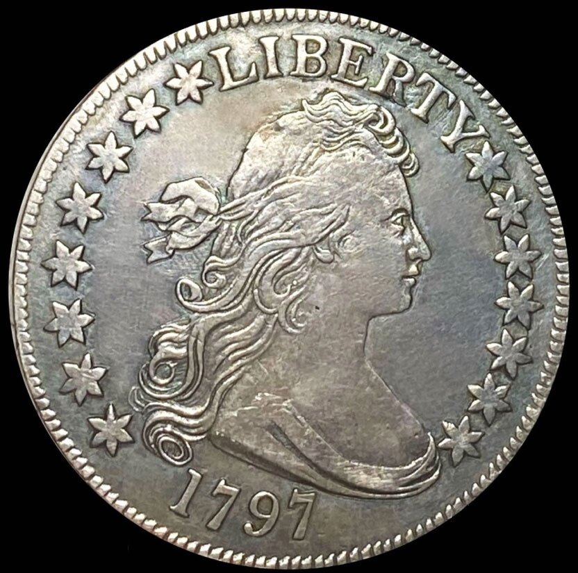 1797 Draped Bust Half Dollar LIGHT CIRC