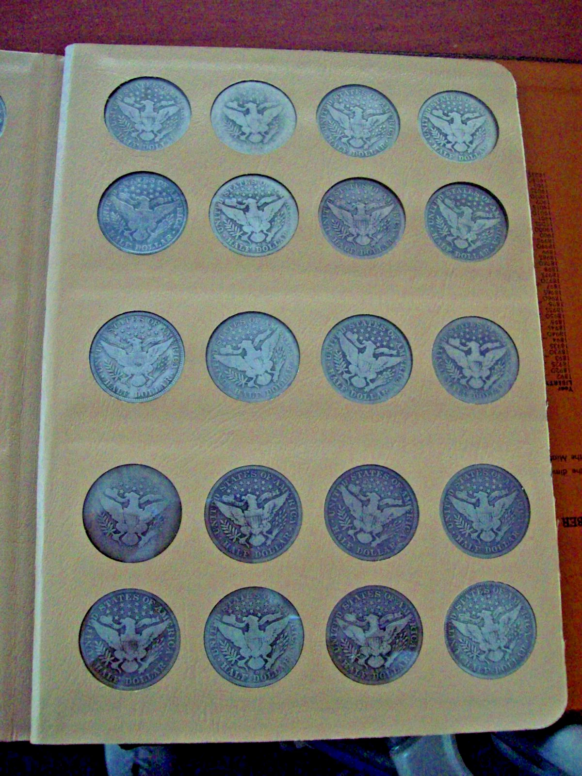 1898-1911 Barber Half Dollars