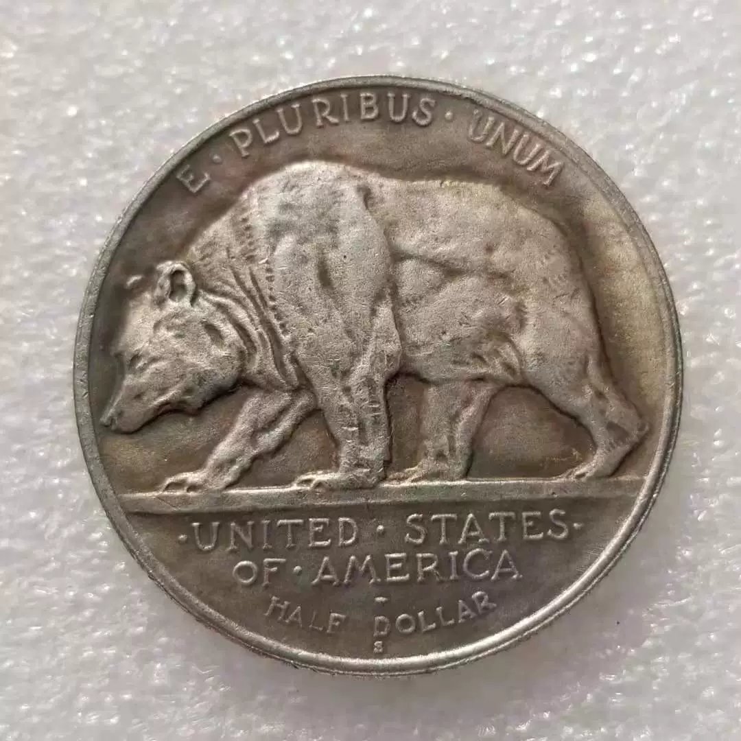 1925-S California Jubilee Commemorative Silver Half Dollar