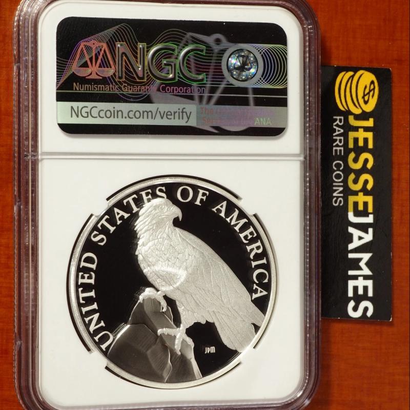 2023-P AMERICAN LIBERTY PROOF SILVER MEDAL NGC PF70 FIRST DAY ISSUE FDI RYDER