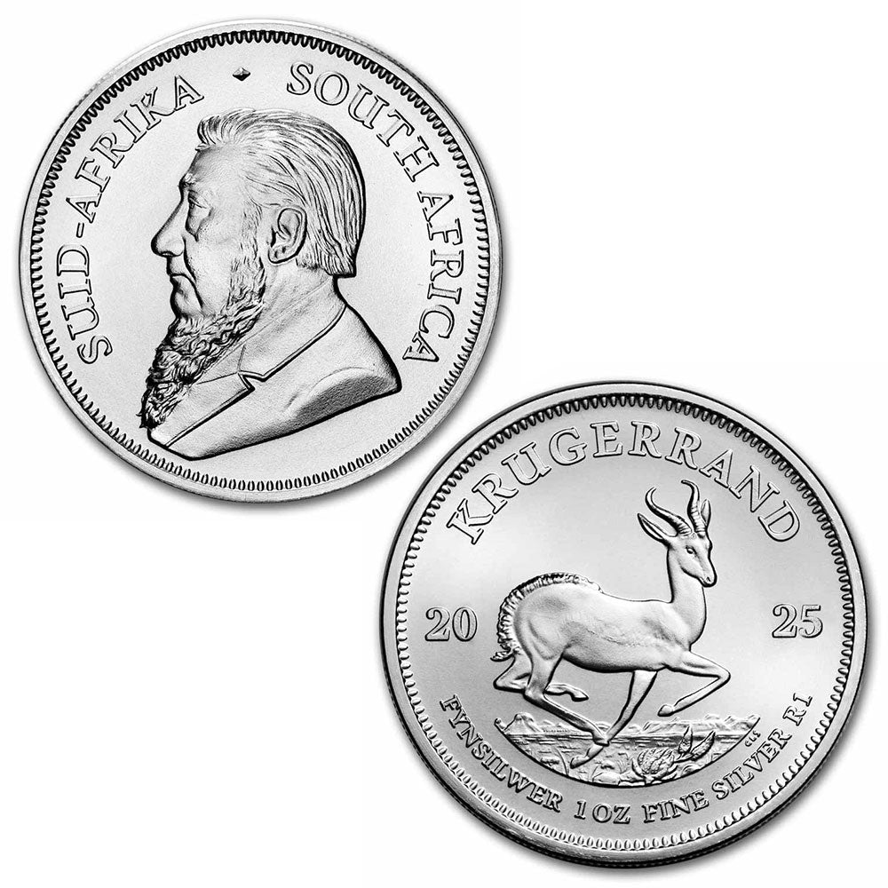 2020-2026 South Africa 1 oz Silver Krugerrand Coin