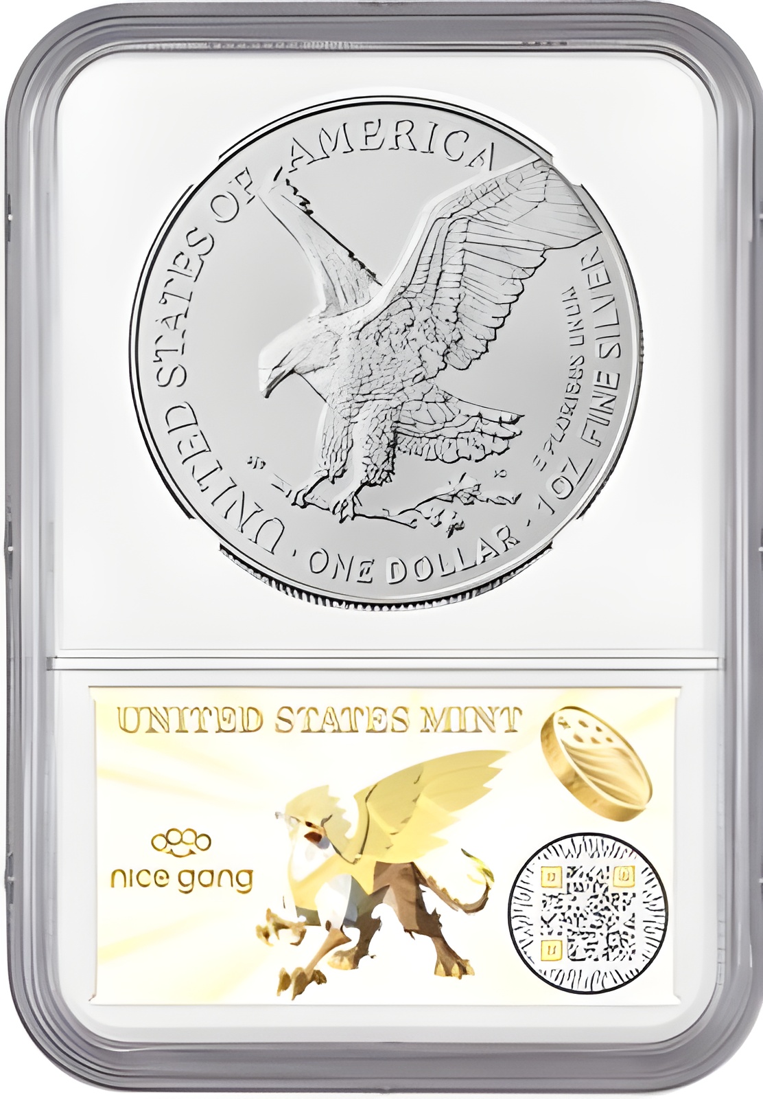 2025 American Silver Eagle NGC MS70 - Eagle Privy - First 50K Issued