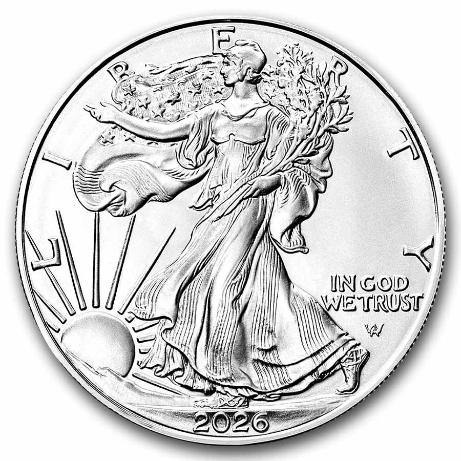 2026 American Silver Eagle MS-70 (ER, 40th Anniversary)