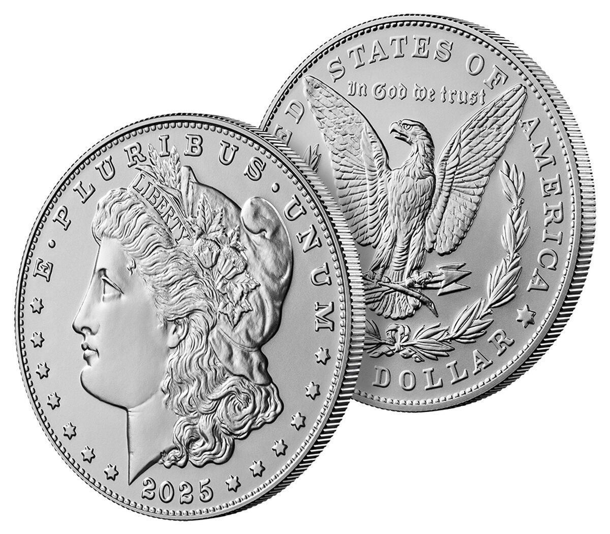 Morgan Silver Dollar 2025 Uncirculated Coin