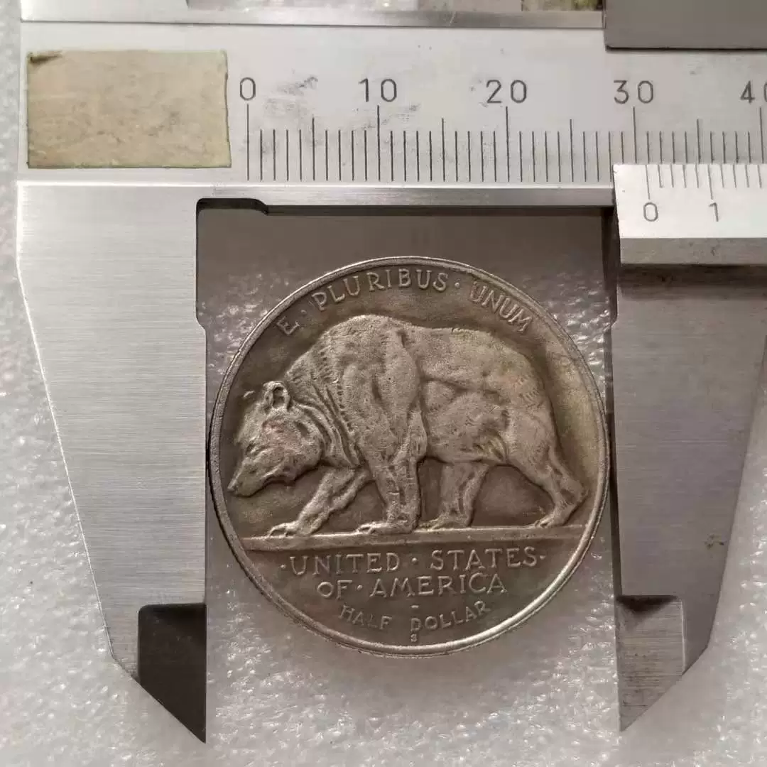 1925-S California Jubilee Commemorative Silver Half Dollar