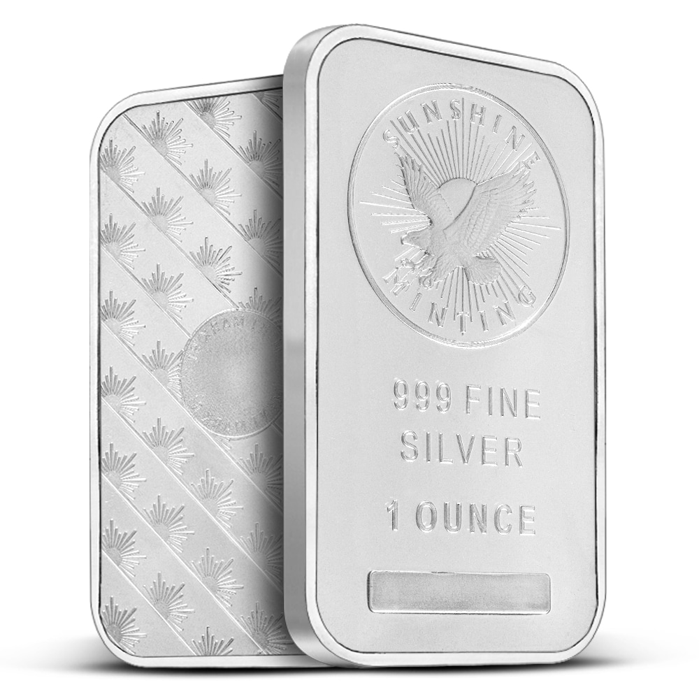 1 oz Sunshine Eagle Silver Bar