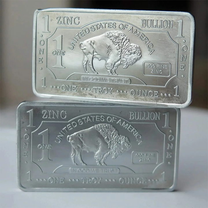 Buffalo Commemorative Silver Bar - One Troy Ounce .999 Fine Silver Bar