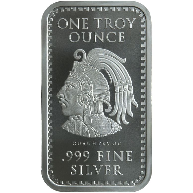 [Copy]Last Day 70% OFF🔥【 LOT OF 10 】 1 oz Aztec Calendar Silver Bar