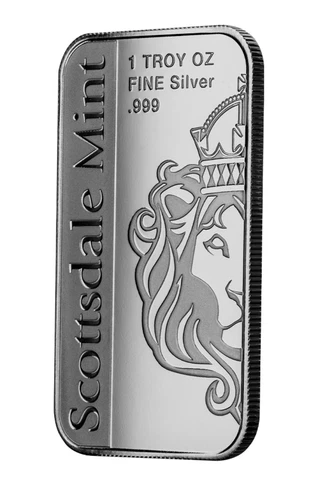 3  Archangel Michael 1 oz .999 Silver Bar Scottsdale BU in CAPSULE MINT SEALED - Picture 2 of 2
