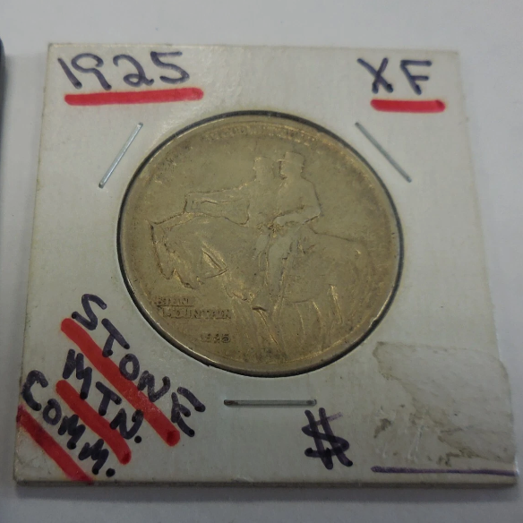 1925 50C Stone Mountain Memorial Half Dollar Commemorative Coin - NGC MS65