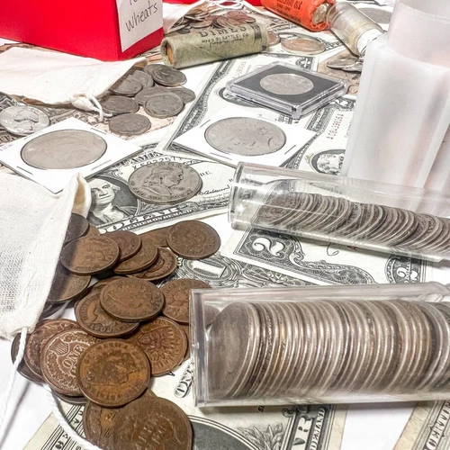 Vintage US Coin Investment Mixed Lot | LIQUIDATION ESTATE SALE | US Silver Coins - Picture 6 of 9