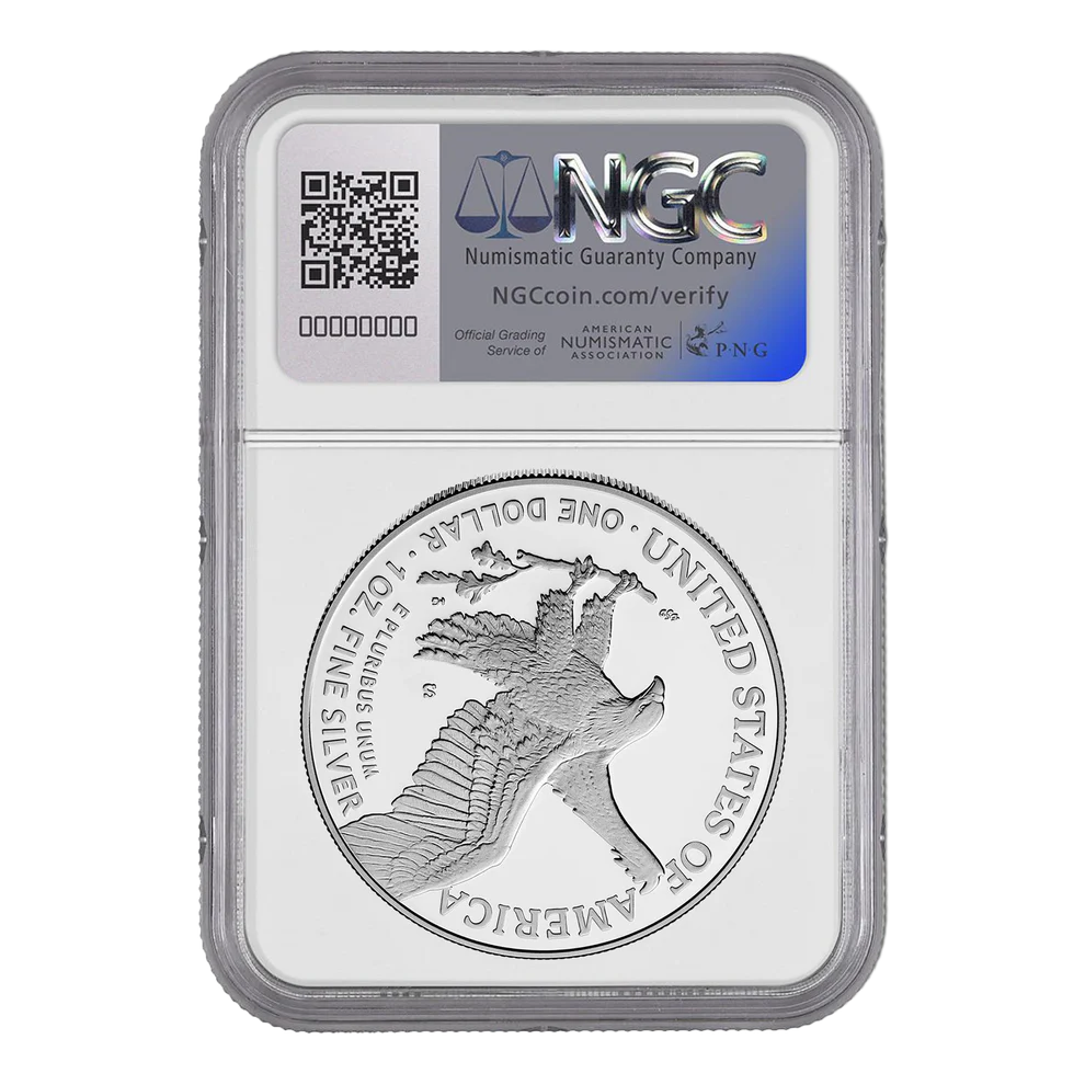 2025 S Silver Eagle - United We Stand Early Releases - NGC PF70 Ultra Cameo