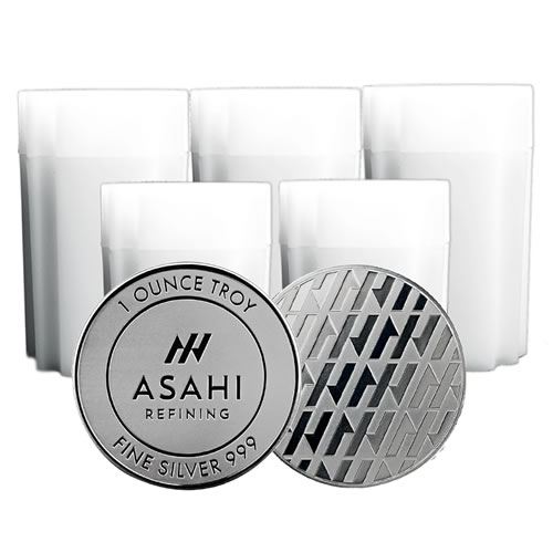 Asahi Silver Round - 1 Troy Ounce, .999 Pure
