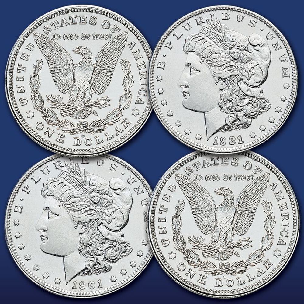 【Complete Set】1878-1921 Morgan Silver Dollar 28PC