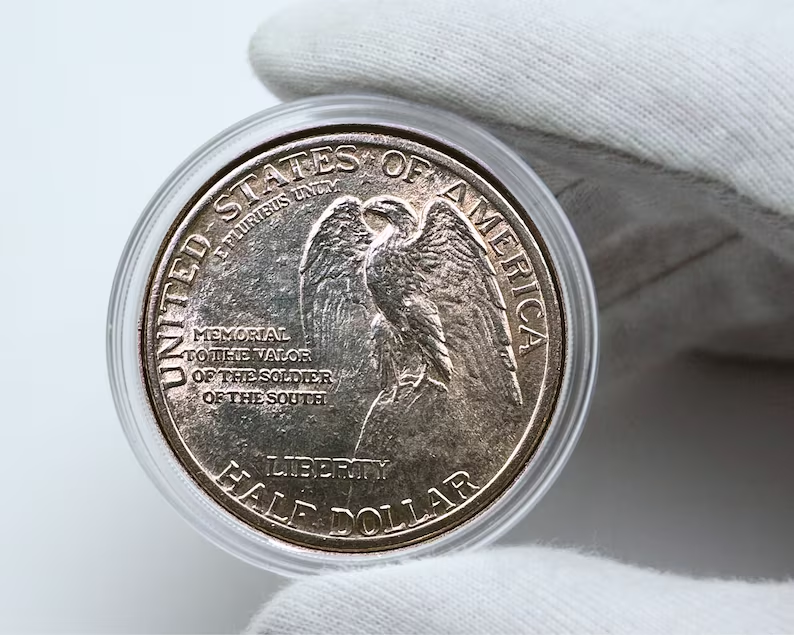 U.S. 1925 Stone Mountain Commemorative Silver Half Dollar