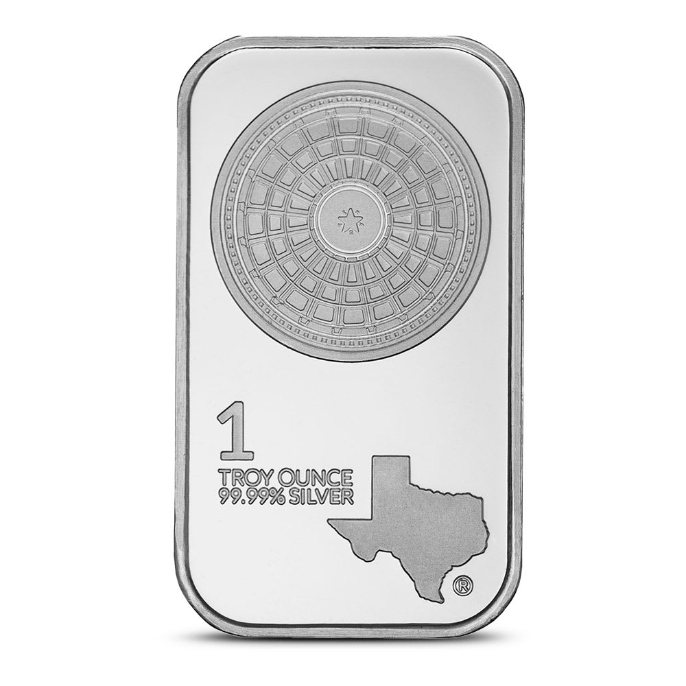 Texas Mint 1 oz Silver Bar (New)