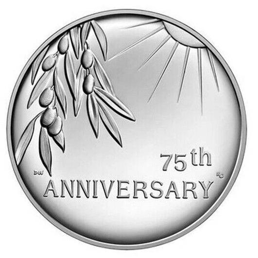 2020 P End of World War 2, II 75th Anniversary 1oz Silver Medal Eagle NGC PF70