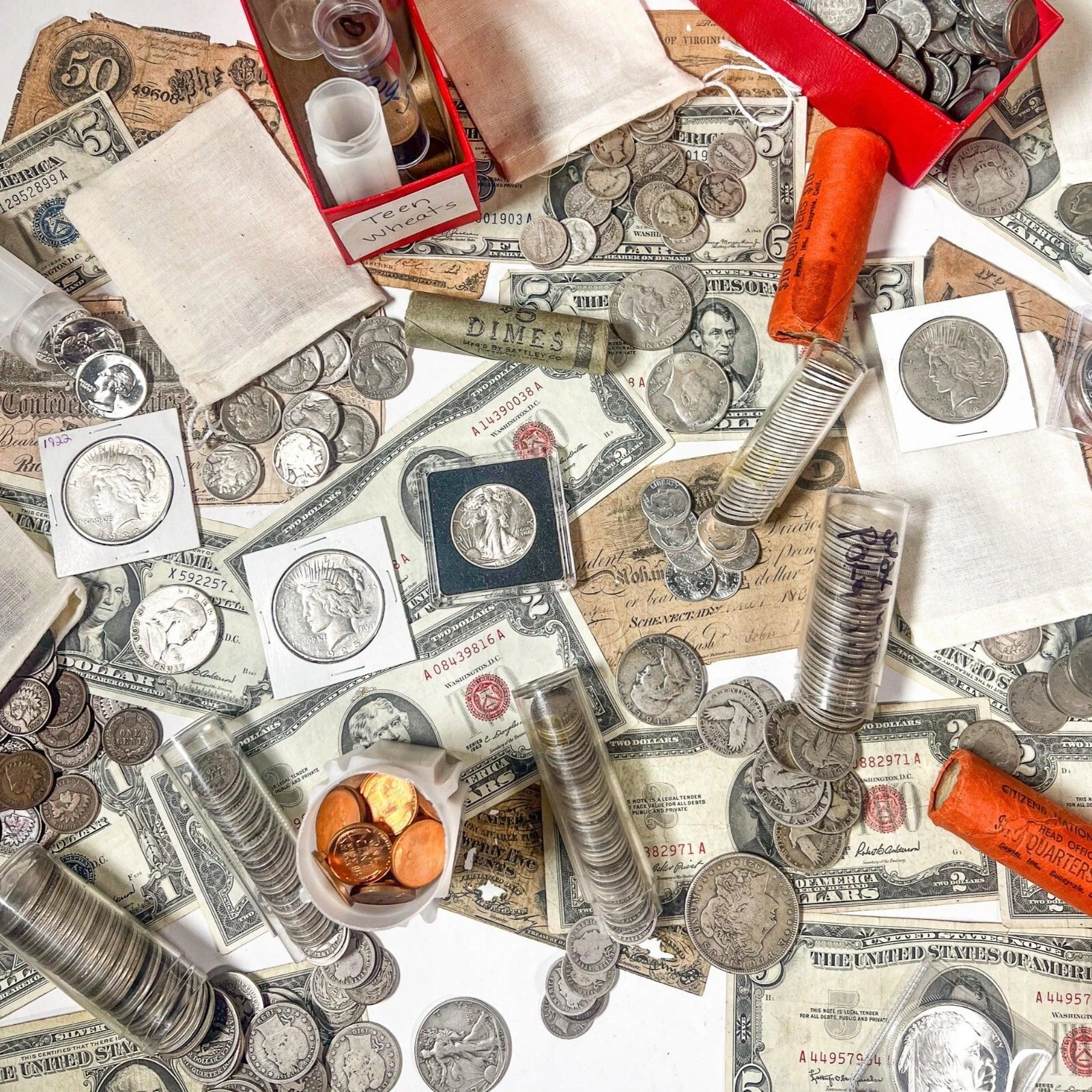 Vintage US Coin Investment Mixed Lot | LIQUIDATION ESTATE SALE | US Silver Coins