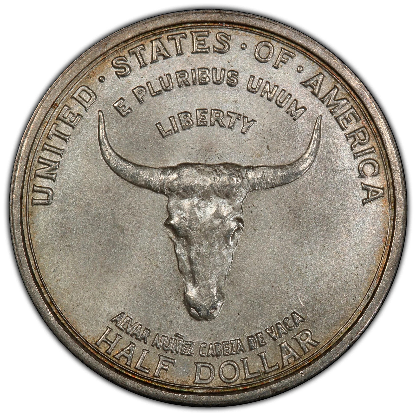 1935 SPANISH TRAIL 50C Silver Commemorative PCGS MS66