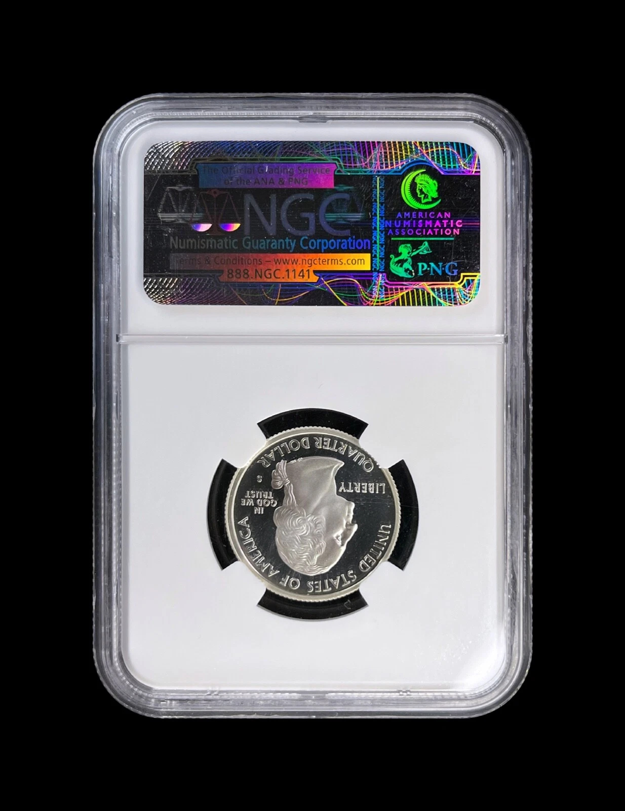 2000 S 25 Cents Silver - NGC PF69 - New Hampshire Quarter