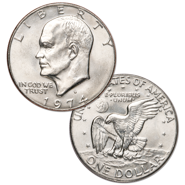  1971-1978 Eisenhower Dollar Set UNC/PR