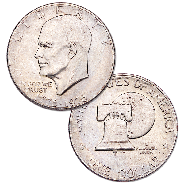  1971-1978 Eisenhower Dollar Set UNC/PR