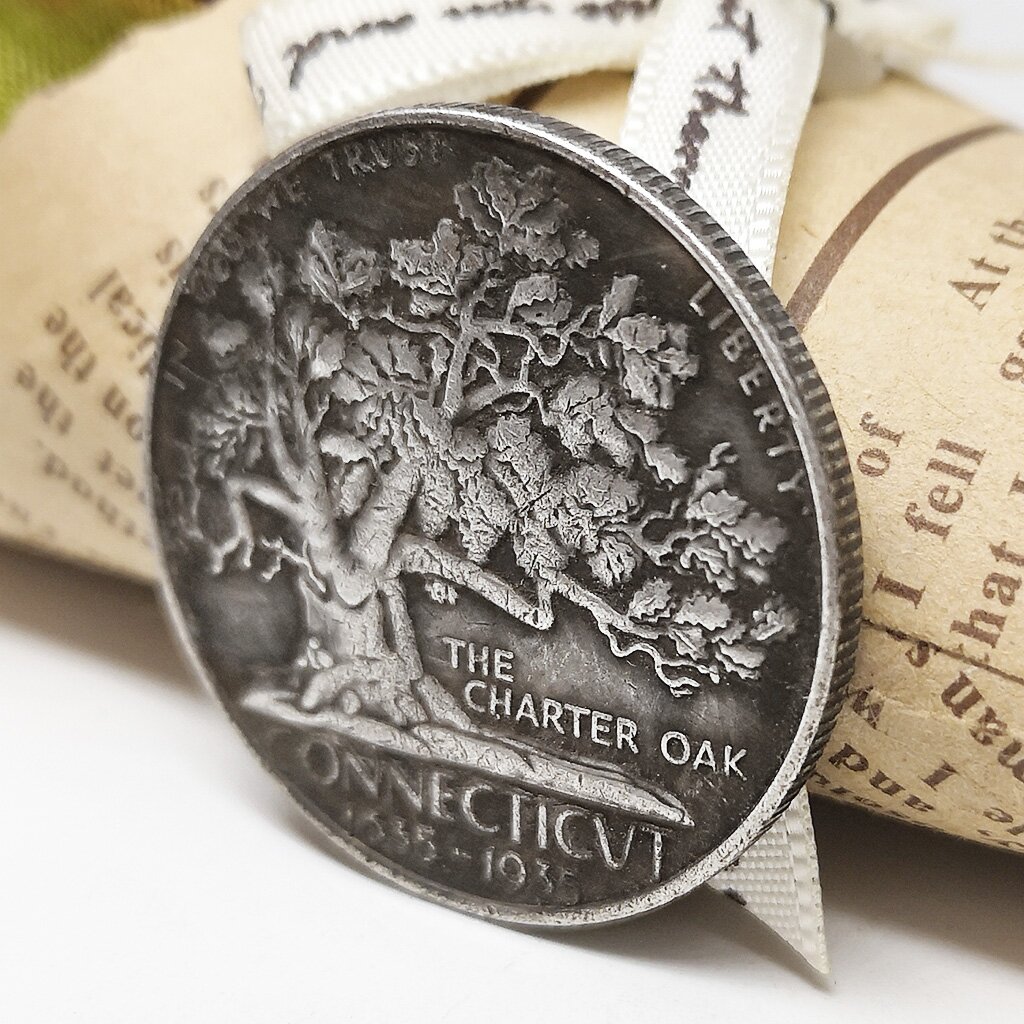 💥BUY 20 FREE 10 & BUY 50 FREE 50💰1935 Connecticut Semi Commemorative Coin