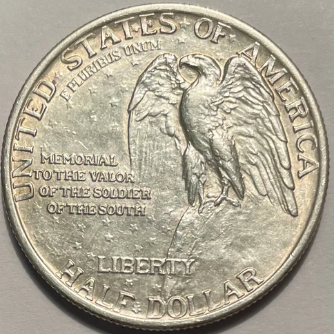 1925 50C Stone Mountain Memorial Half Dollar Commemorative Coin - NGC MS65