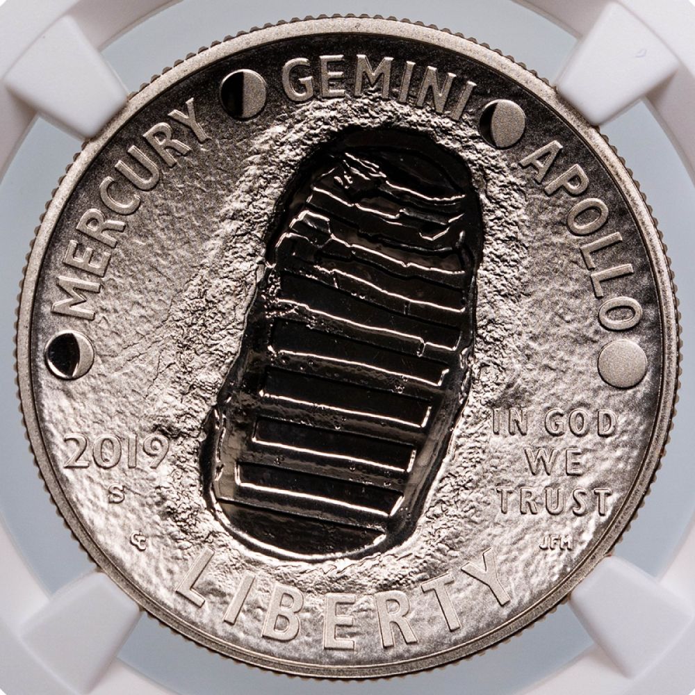 2019-S Apollo 11 Commemorative Half Dollar NGC Proof 70 Ultra Cameo