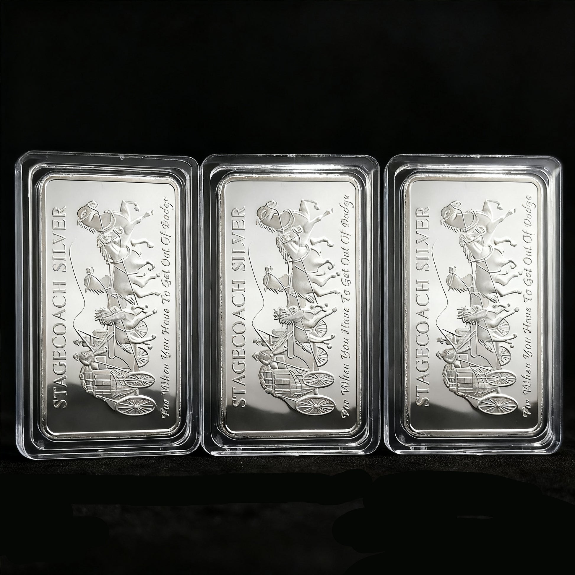 Stagecoach Silver Bar - 1/4 Divisible Bar